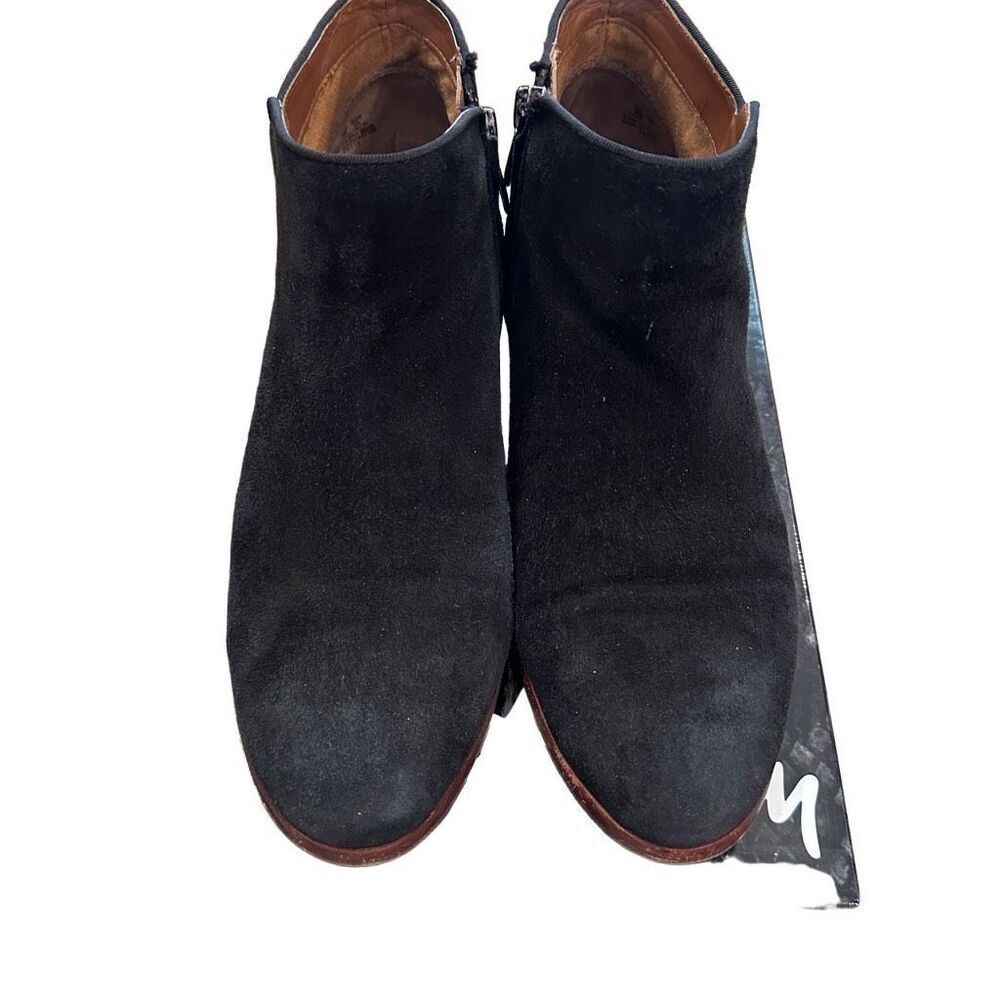 Sam Edelman Petty Black Suede booties- Size 8